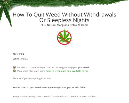 Quit Marijuana The Complete Guide