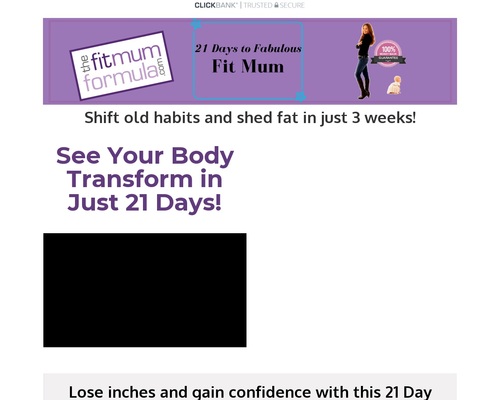 21 Days To Fabulous Fit Mum