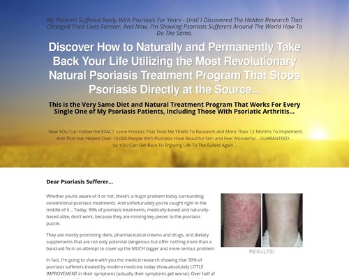 The Psoriasis Program - Permanent Psoriasis Solution By Dr Eric Bakker