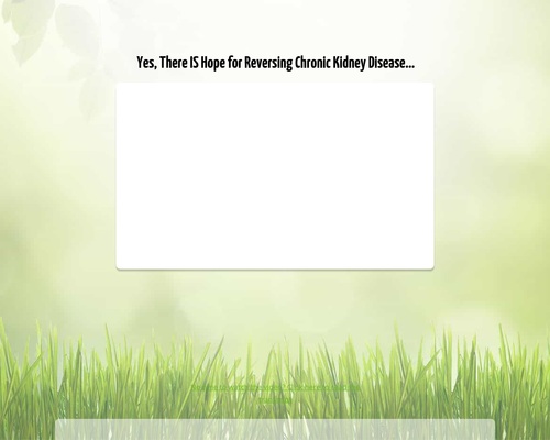 The Kidney Disease Solution