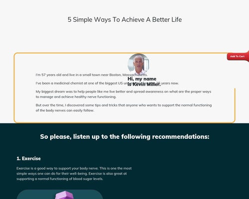 Nervogen ($600+ Max Cart Value) - Nerve Pain Is A Massive Market