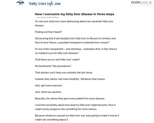 Non Alcoholic Fatty Liver Disease Solution NAFLD